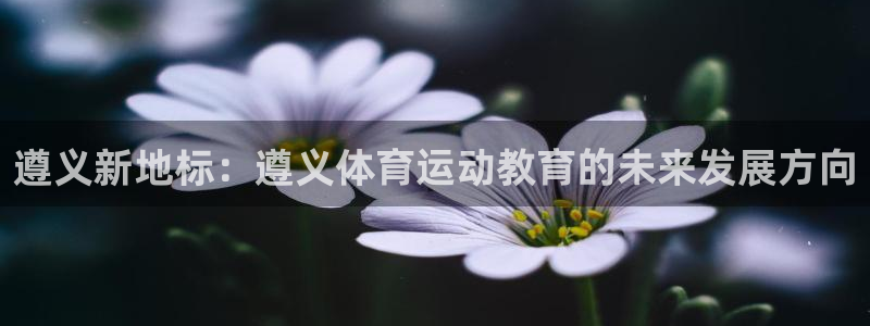 意昂3平台主管：遵义新地标：遵义体育运动教育的未来发展方向