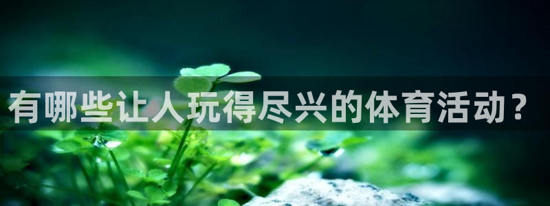 意昂3app登录入口：有哪些让人玩得尽兴的体育活动？
